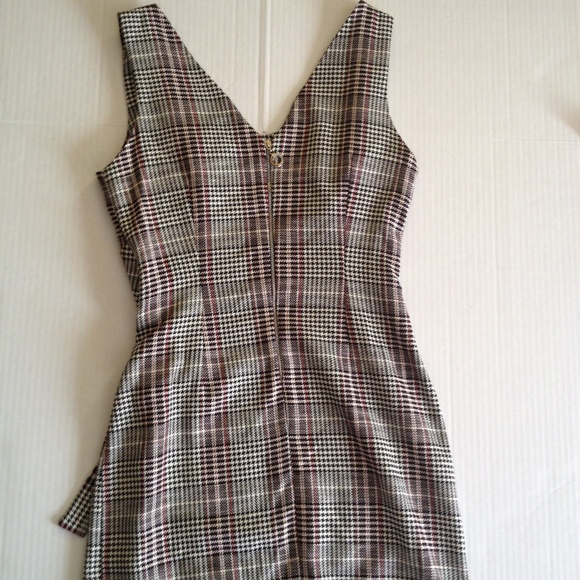 Plaid midi career dress - Picture 4 of 6